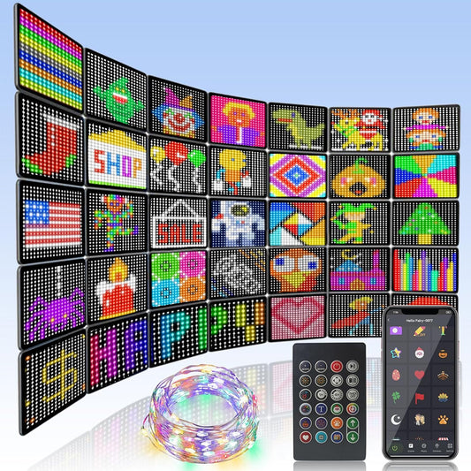 Smart Curtain Lights, APP & Remote Control, Music Sync, Timer