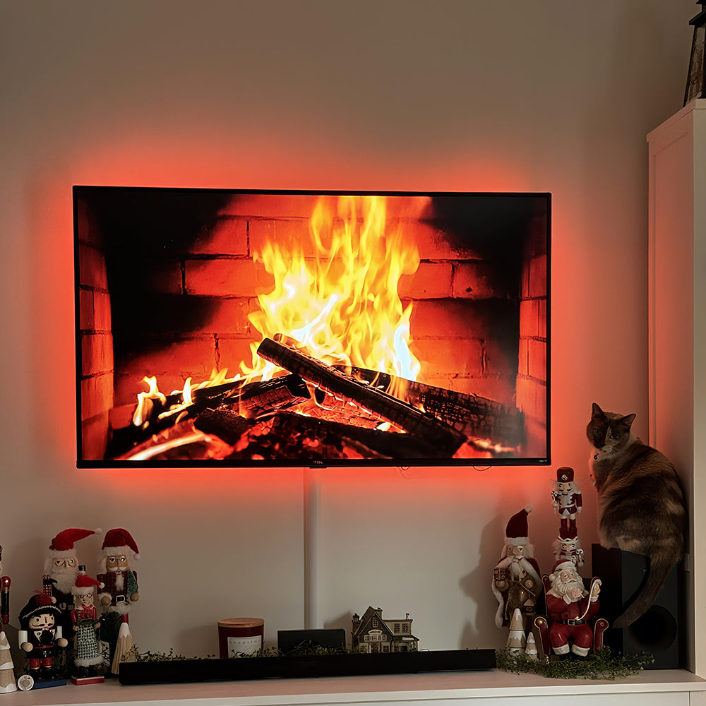 LED Lights for TV, RGB TV Backlight Behind,  Bluetooth APP & Remote Control