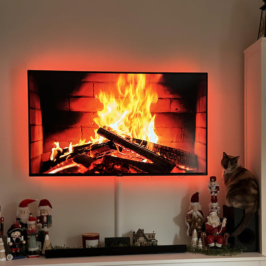 LED Lights for TV, RGB TV Backlight Behind,  Bluetooth APP & Remote Control